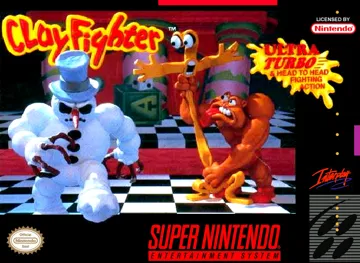 Clay Fighter (USA) box cover front